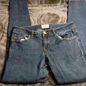 2/$30 Designer Aeropostale Dark Blue Wash jeggings- (#366)